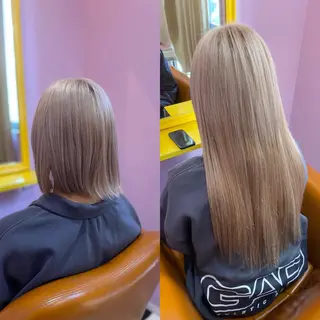 ショート チビ編み込みエクステ どぅ〜す/YUIのヘアスタイル