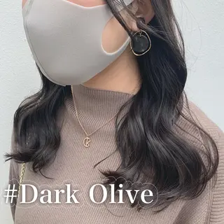 セミロング カラー 眉毛スタイリング 松下すずの眉毛・アイブロウイメージ