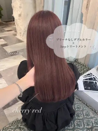 ロング カラー Bob/ダブルカラー サナのヘアスタイル