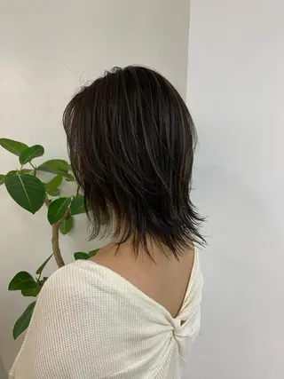 ミディアム カラー fit /HONOKAのヘアスタイル