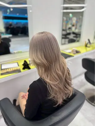ロング カラー ヘアアレンジ 🧸ミルクティー特化 🧸MASAKIのヘアスタイル