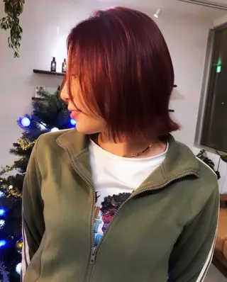 ミディアム カラー ♡MIHO♡ スタイリストのヘアスタイル