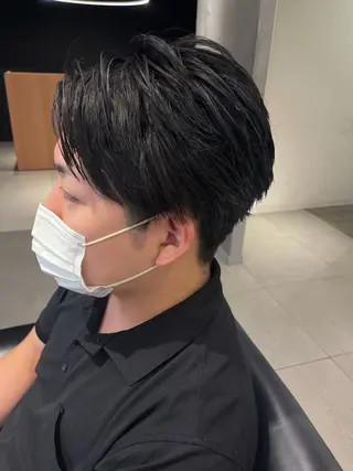 メンズ 顔周りレイヤー 髪質改善 / AYUのヘアスタイル