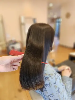 ロング 髪質改善/白髪ぼかし SHIONのヘアスタイル