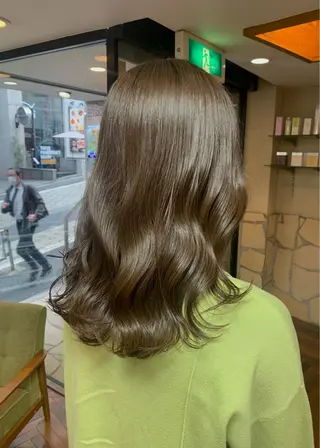 ミディアム カラー 矢野 晃平のヘアスタイル
