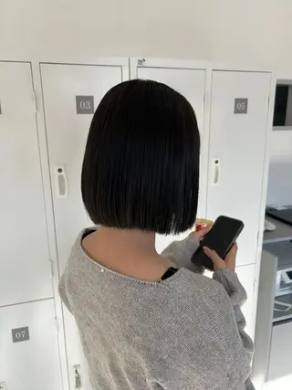 ショート カラー 庄司 茉唯のヘアスタイル