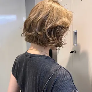 ロング カラー ヘアアレンジ 透明感ベージュ/ kotomiのヘアスタイル