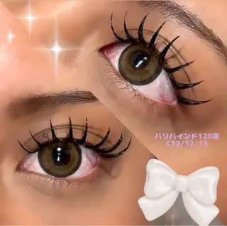 マツエク・マツパ ꙳✧˖° 新崎 葵 ꙳✧˖°のマツエク・マツパデザイン