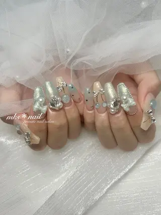 ネイル mks＊nail //  枚方長尾のネイルデザイン