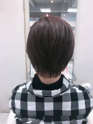 ショート 阿部 美咲のヘアスタイル