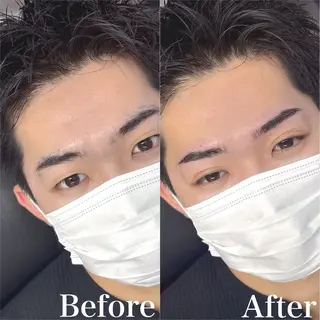 メンズ アイブロウ 8日空きあり Yusukeの眉毛・アイブロウイメージ