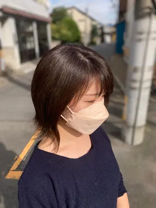 ミディアム 田牧 みゆきのヘアスタイル