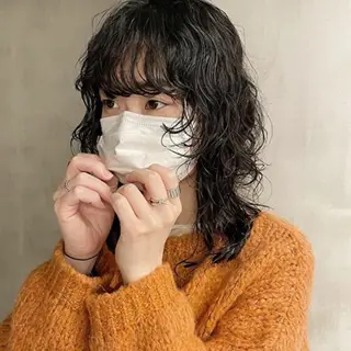 パーマ ナチュラル大人っぽい スタイル MAORIのヘアスタイル