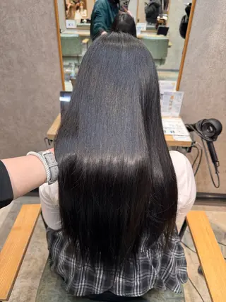 ロング 𝑴𝒊𝒚𝒖 /柏/プルエクステのヘアスタイル