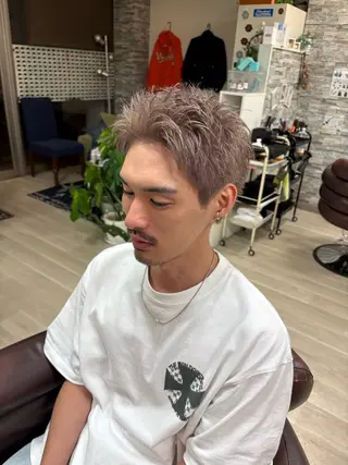 ショート メンズ 後藤 一孝のヘアスタイル
