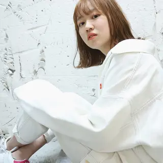 ミディアム 中山 泰徳のヘアスタイル