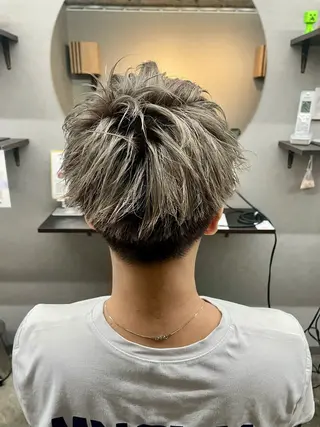 カラー メンズ 🌹ミラクル美容師 🌹✨クッポ✨のヘアスタイル