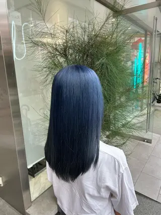 セミロング メンズウルフ/ボブ パーマ/くるみのヘアスタイル