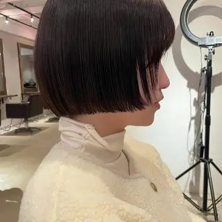 ショート minatsu 東京の技術を京都でのヘアスタイル