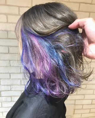 ミディアム カラー パーマ ヘアアレンジ メンズ キッズ ネイル マツエク・マツパ 新宿/髪質改善/ 美髪矯正✨浅江通友のヘアスタイル