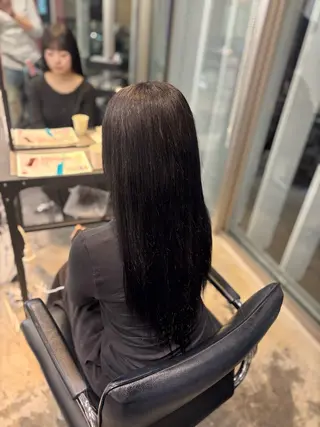 ロング カラー ボブカット sala 推しカラー職人🎀のヘアスタイル