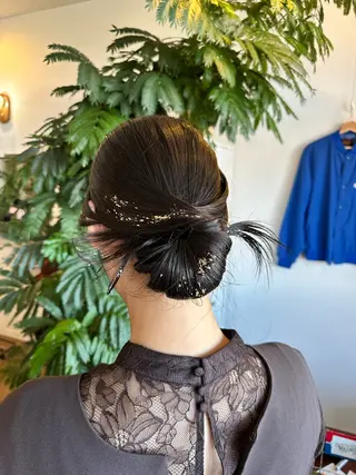 ヘアアレンジ 岩村 夏姫のヘアスタイル
