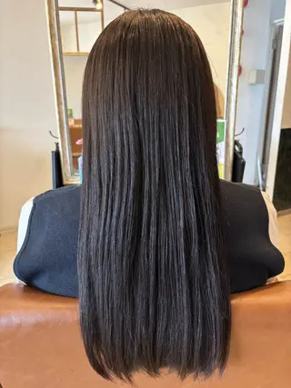 ロング カラー 沖本 あやののヘアスタイル