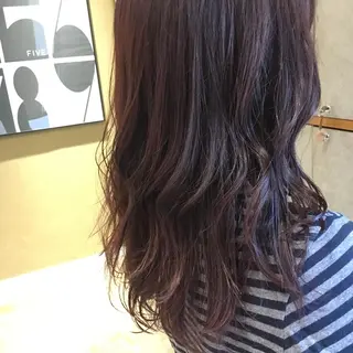 ロング カラー 相川 愛実のヘアスタイル