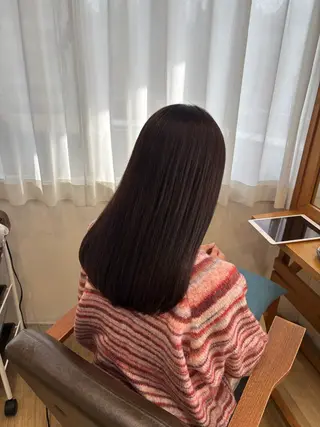 ロング カラー RINNO🌷透明感 カラー/髪質改善のヘアスタイル