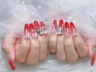 ネイル lucky nail 歌舞伎町のネイルデザイン