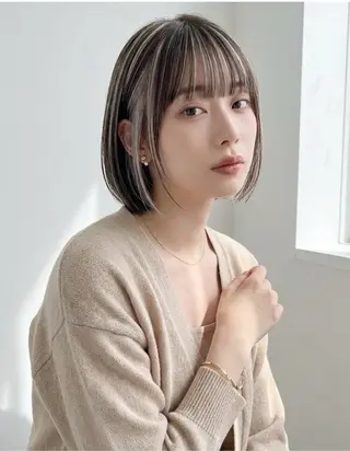 ショート カラー ショートカット×メ ンズ特化✂︎長妻のヘアスタイル