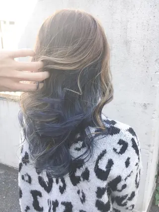カラー パルーザ代表👑 YUYAのヘアスタイル