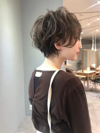 ショート カラー お悩み解決ショート/ 似合わせカット/といのヘアスタイル