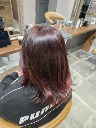 カラー 鶴ヶ峰ショート・ボブ 🎀渡邊 愛結🎀のヘアスタイル