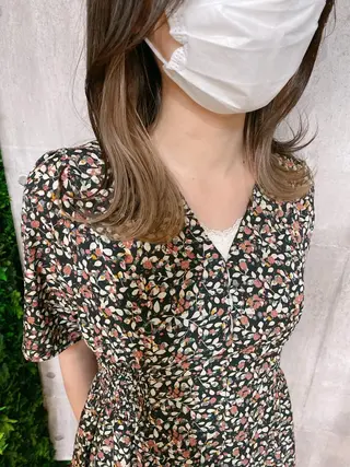 セミロング カラー 🎗大槻 武士🎗のヘアスタイル