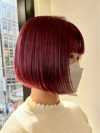 カラー 宮田 眞咲のヘアスタイル