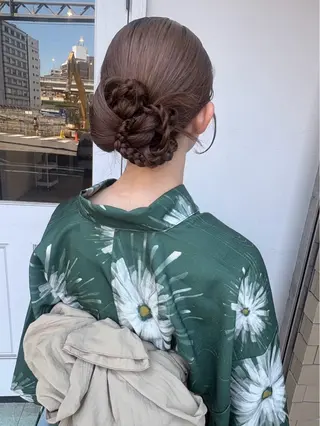 ロング ヘアアレンジ 美髪× ヘアセット✨Araiのヘアスタイル