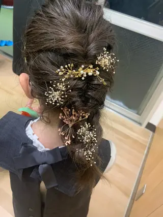 ヘアアレンジ キッズ 美髪になりませんか？ ，，mikuのヘアスタイル