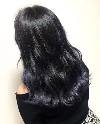 ミディアム カラー 🦋 韓国hair 🖤 RAMのヘアスタイル