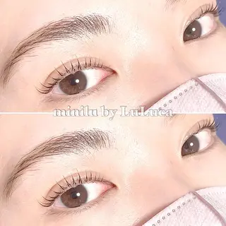マツエク・マツパ -minilu- 【蛍池/豊中】のマツエク・マツパデザイン