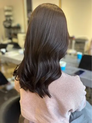 ミディアム 札幌美容室♡西塔 瑠音🎀のヘアスタイル