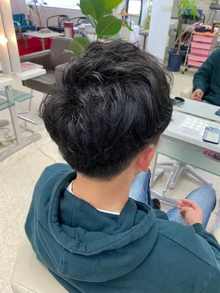 パーマ メンズ 武田 悠生乃のヘアスタイル
