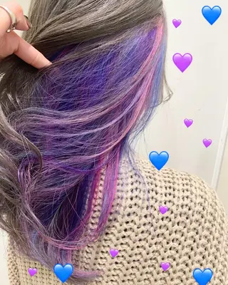 セミロング カラー 新宿駅近♡個室 ♡関口三都季🌜のヘアスタイル