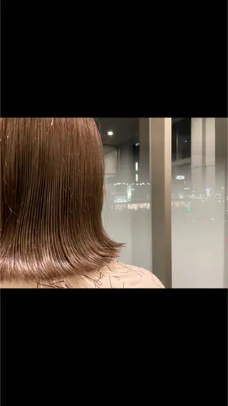 ミディアム 🦋山出莉花 /ぱつっとボブ🦋のヘアスタイル