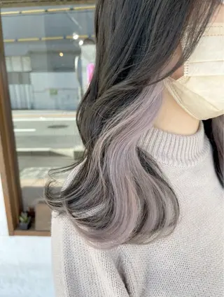 カラー メンズバレイヤージュ 中野裕介のヘアスタイル
