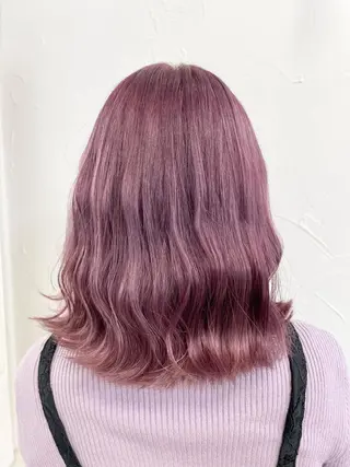 ミディアム 青木 優歩のヘアスタイル