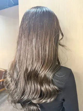 ロング カラー 吉岡 三四朗のヘアスタイル