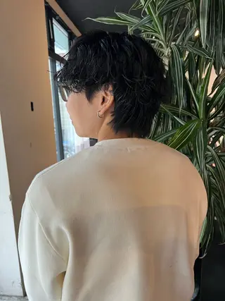 パーマ メンズ 🌈ケアブリーチ🌈 おぐまなつきのヘアスタイル