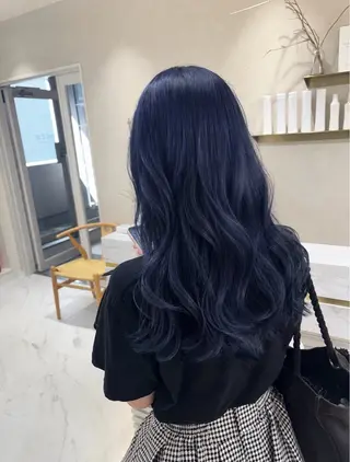 ロング 透明感カラーボブ レイヤー/asukaのヘアスタイル