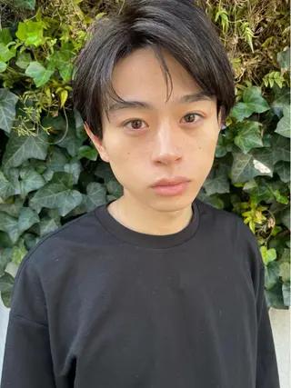 ショート メンズ🍃ナチュラル 韓国風ヘアRENのヘアスタイル